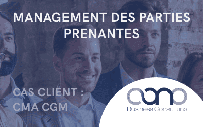 Management des parties prenantes – Cas client CMA CGM