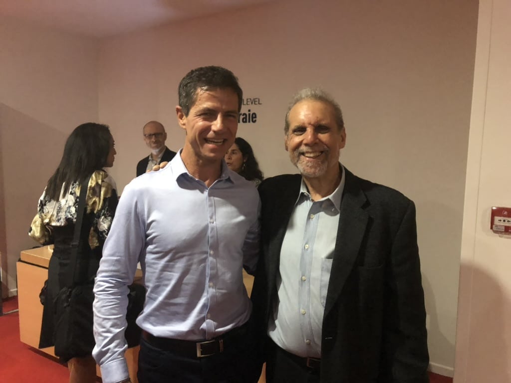 Daniel Goleman, le père de l’intelligence émotionnelle,<br />
et le formateur Frédéric Blanpain.